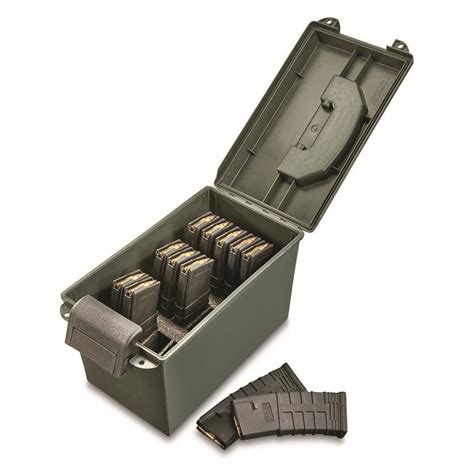 metal ammo boxes for foam inserts for ar15 mags|Magazine & Ammo Storage Category .